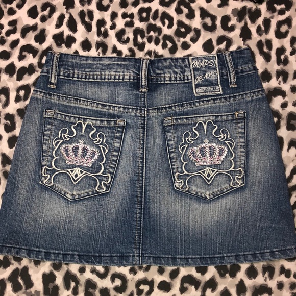 Vintage Y2k Jean Skirt - Picture 2 of 5
